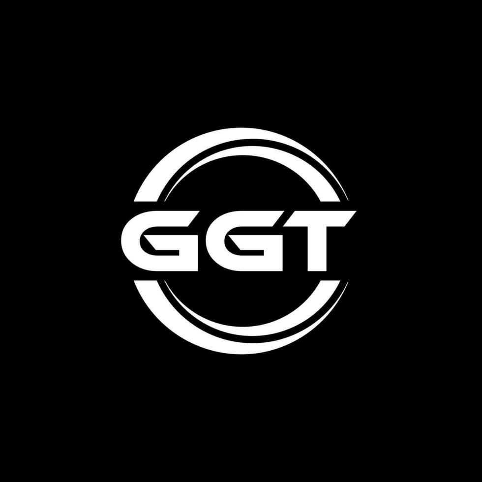 ggt logo conception, inspiration pour une unique identité. moderne élégance et Créatif conception. filigrane votre Succès avec le frappant cette logo. vecteur