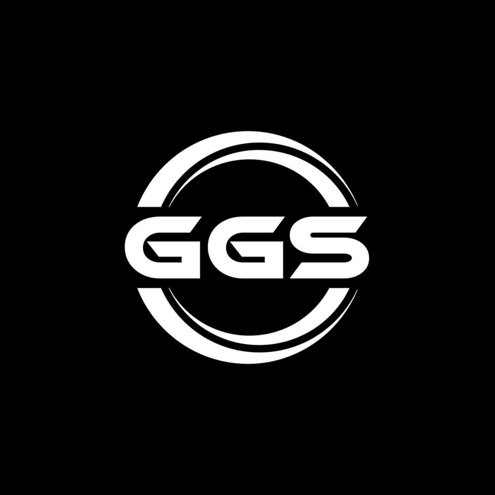 ggs logo conception, inspiration pour une unique identité. moderne élégance et Créatif conception. filigrane votre Succès avec le frappant cette logo. vecteur