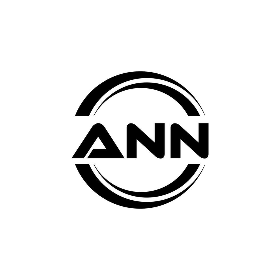 Anne logo conception, inspiration pour une unique identité. moderne élégance et Créatif conception. filigrane votre Succès avec le frappant cette logo. vecteur