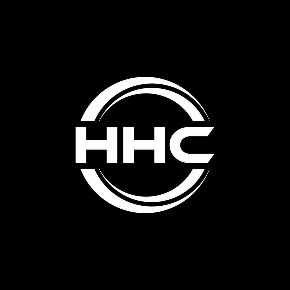hhc logo conception, inspiration pour une unique identité. moderne élégance et Créatif conception. filigrane votre Succès avec le frappant cette logo. vecteur