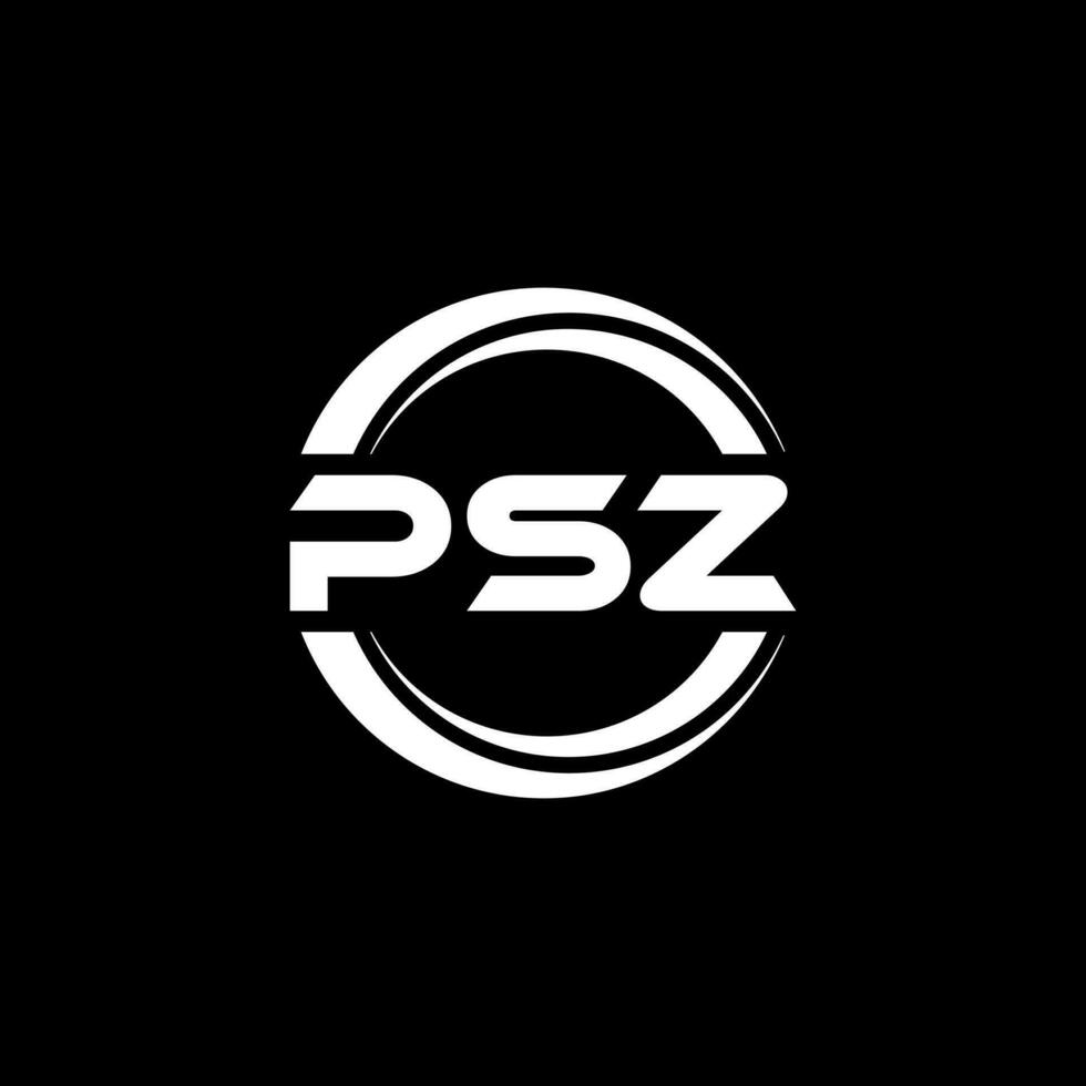 psz logo conception, inspiration pour une unique identité. moderne élégance et Créatif conception. filigrane votre Succès avec le frappant cette logo. vecteur