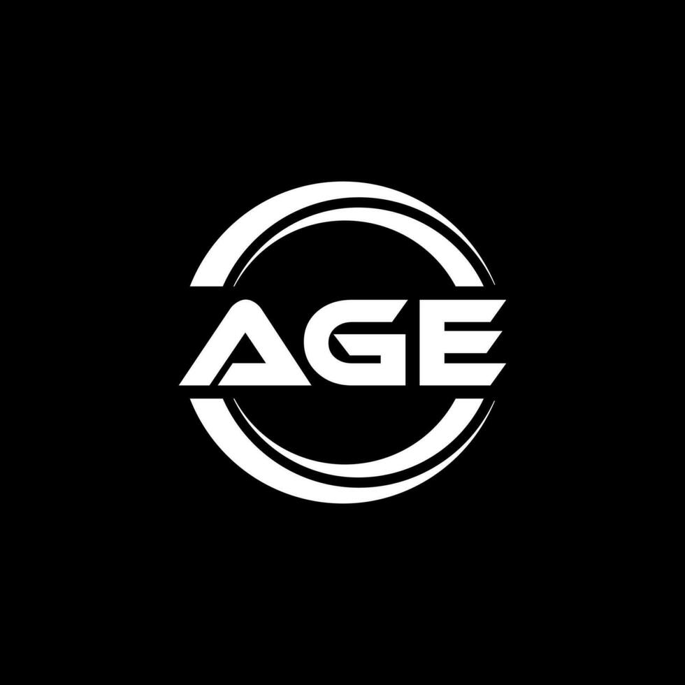 âge logo conception, inspiration pour une unique identité. moderne élégance et Créatif conception. filigrane votre Succès avec le frappant cette logo. vecteur