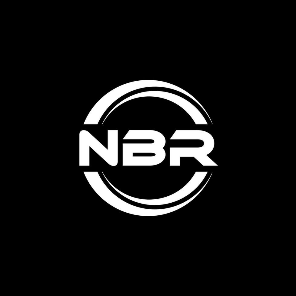 nbre logo conception, inspiration pour une unique identité. moderne élégance et Créatif conception. filigrane votre Succès avec le frappant cette logo. vecteur