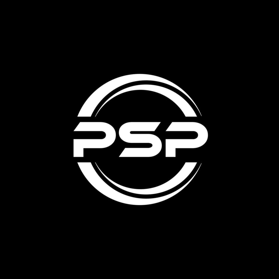 psp logo conception, inspiration pour une unique identité. moderne élégance et Créatif conception. filigrane votre Succès avec le frappant cette logo. vecteur