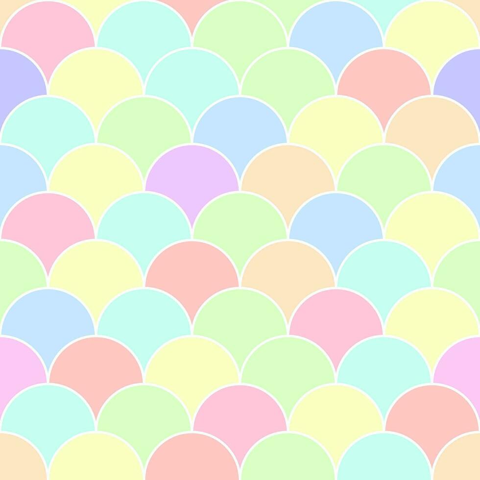 pastel cercles sont très doux. adapté pour emballage papier, fond d'écran, tissu, toile de fond, tapis, oreiller couverture, etc. vecteur