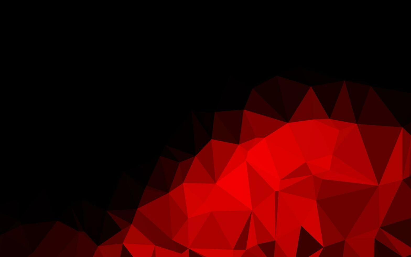 texture de triangle flou vecteur rouge clair.