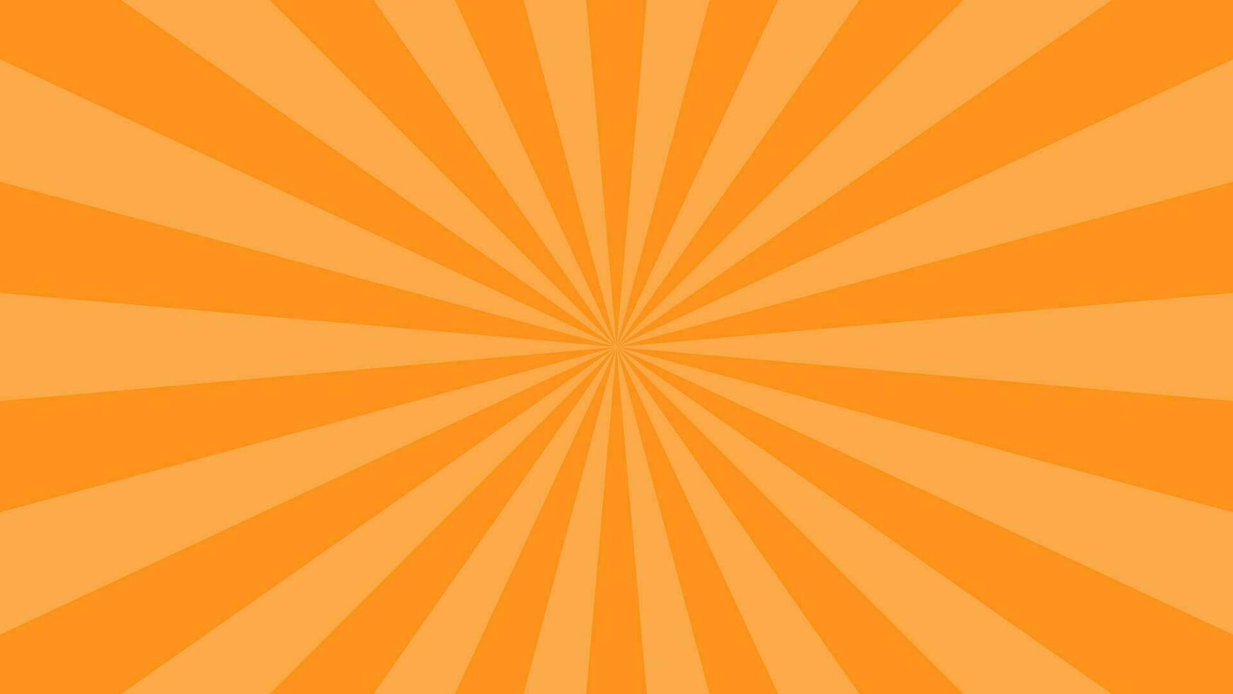 Facile plat Orange lumière éclater effet vecteur Contexte