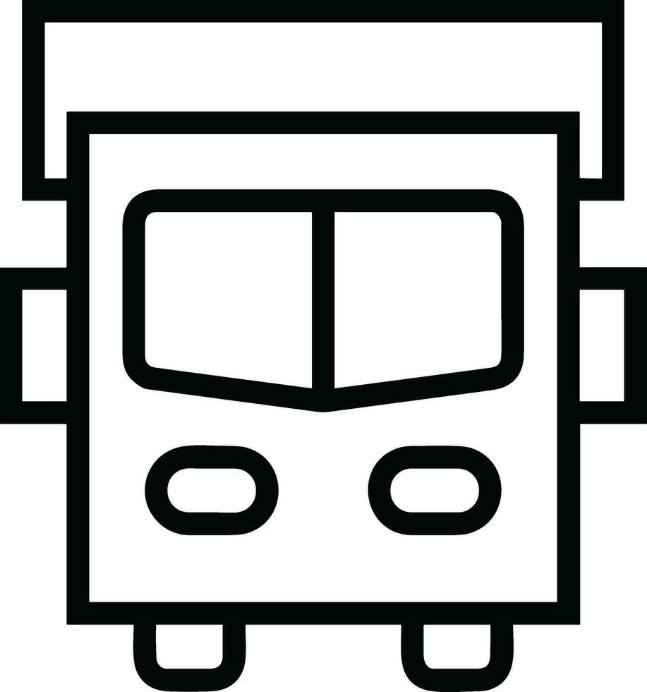 autobus transport symbole icône vecteur image. illustration de le silhouette autobus transport Publique Voyage conception image. eps dix