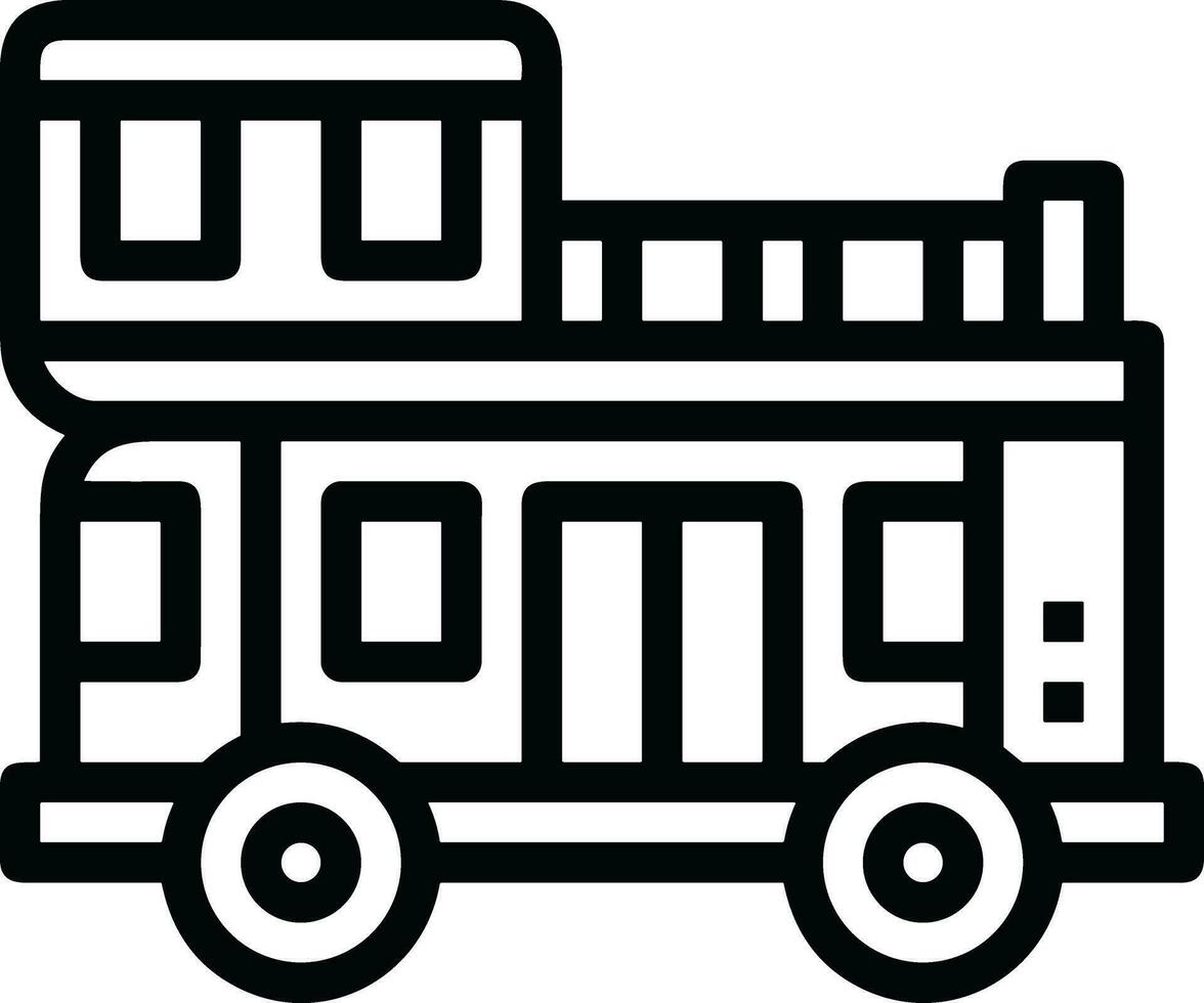 autobus transport symbole icône vecteur image. illustration de le silhouette autobus transport Publique Voyage conception image. eps dix