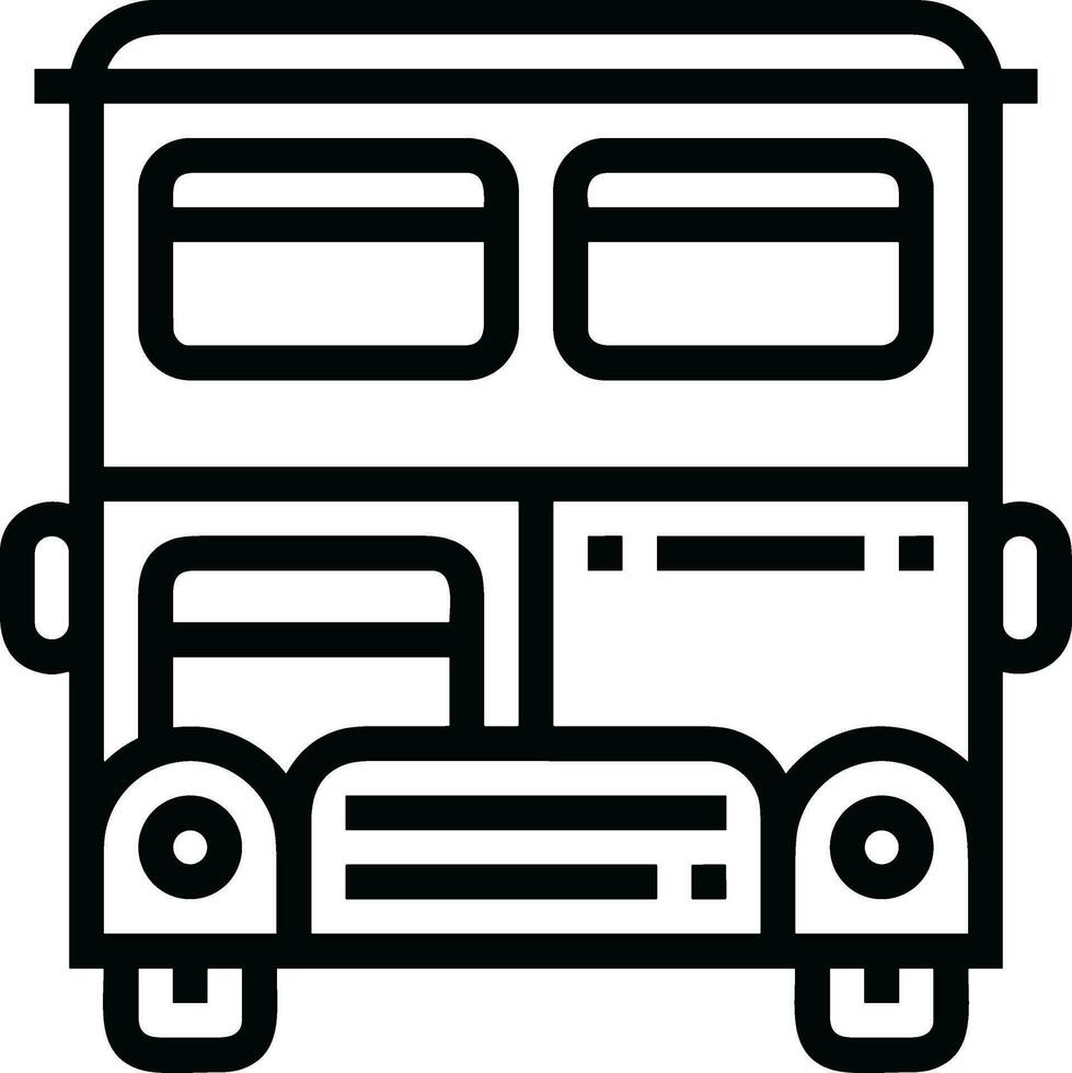 autobus transport symbole icône vecteur image. illustration de le silhouette autobus transport Publique Voyage conception image. eps dix