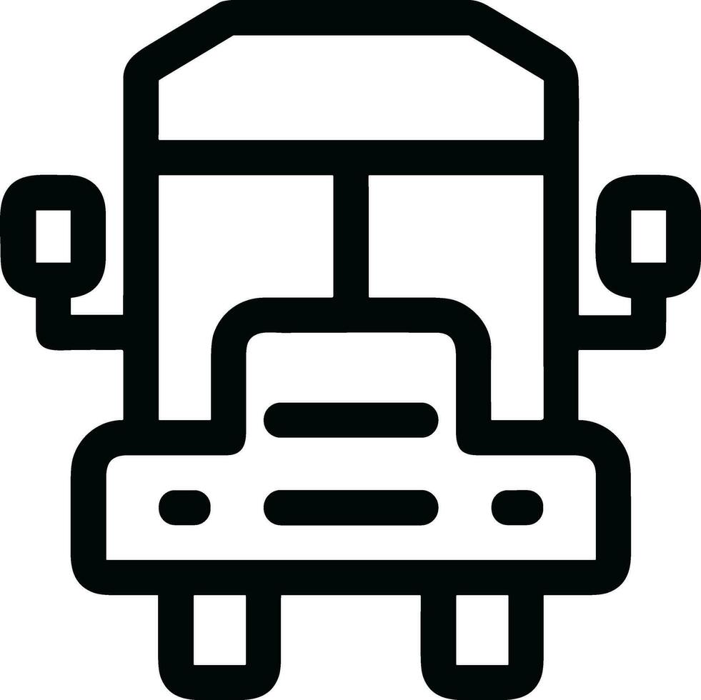 autobus transport symbole icône vecteur image. illustration de le silhouette autobus transport Publique Voyage conception image. eps dix