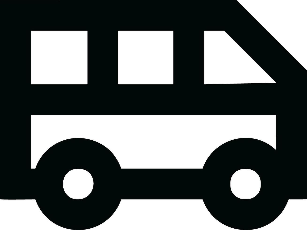 autobus transport symbole icône vecteur image. illustration de le silhouette autobus transport Publique Voyage conception image. eps dix