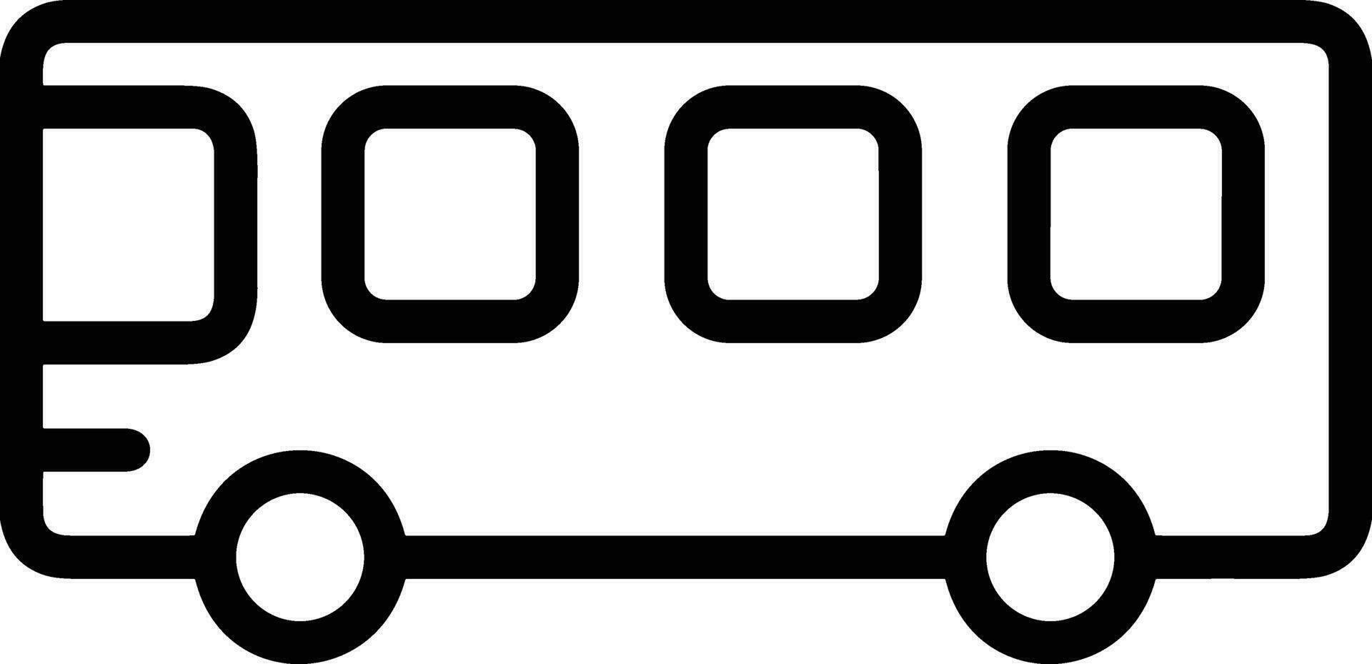 autobus transport symbole icône vecteur image. illustration de le silhouette autobus transport Publique Voyage conception image. eps dix