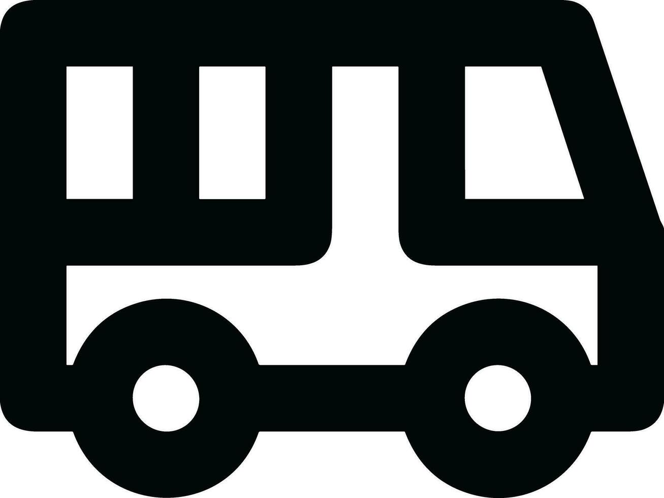 autobus transport symbole icône vecteur image. illustration de le silhouette autobus transport Publique Voyage conception image. eps dix