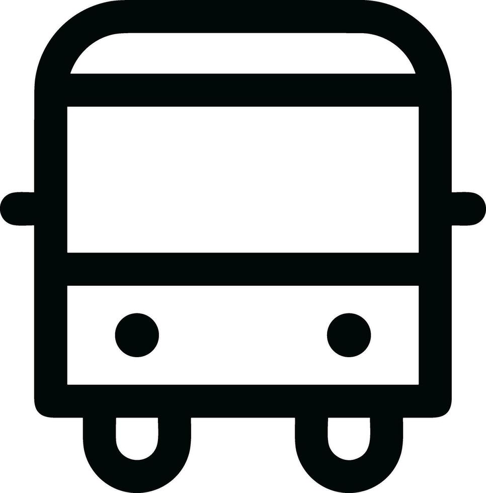 autobus transport symbole icône vecteur image. illustration de le silhouette autobus transport Publique Voyage conception image. eps dix