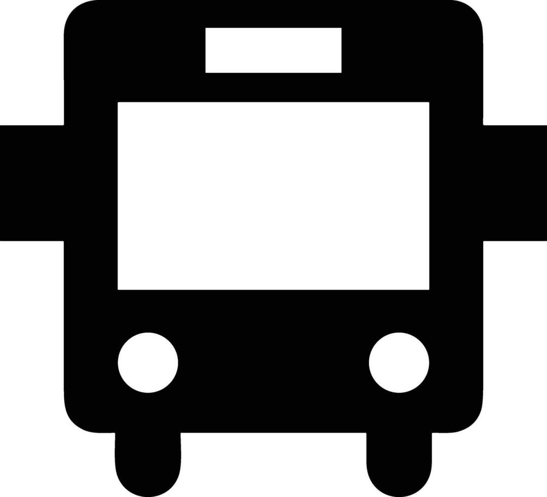 autobus transport symbole icône vecteur image. illustration de le silhouette autobus transport Publique Voyage conception image. eps dix