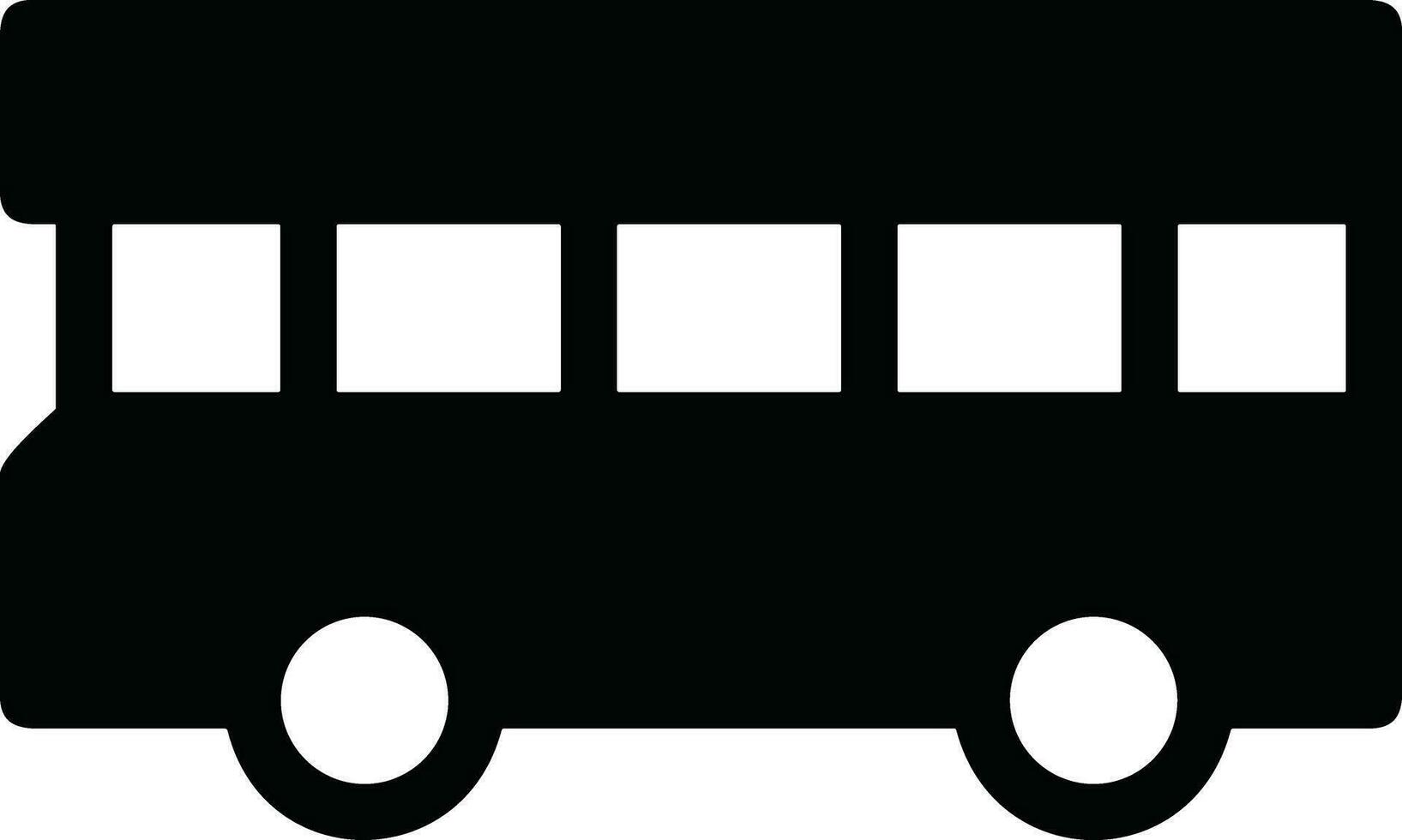 autobus transport symbole icône vecteur image. illustration de le silhouette autobus transport Publique Voyage conception image. eps dix