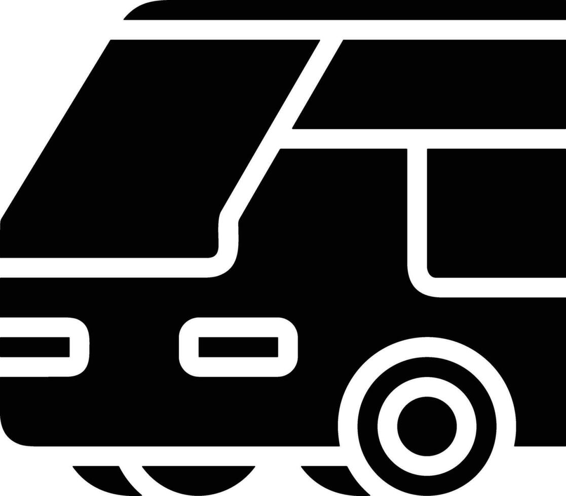 autobus transport symbole icône vecteur image. illustration de le silhouette autobus transport Publique Voyage conception image. eps dix