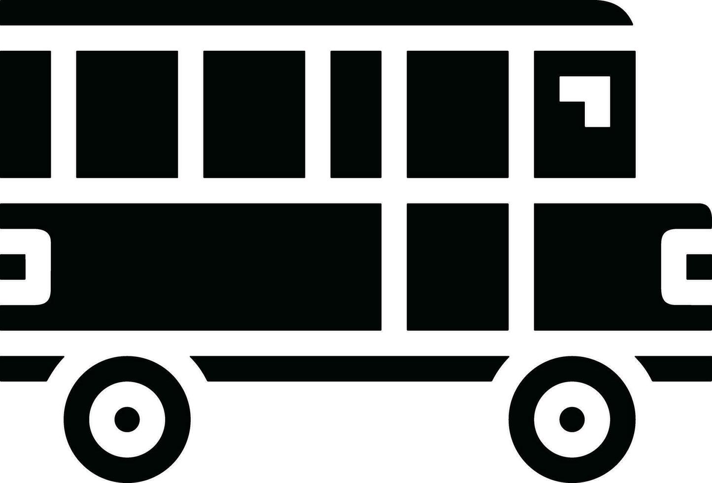 autobus transport symbole icône vecteur image. illustration de le silhouette autobus transport Publique Voyage conception image. eps dix