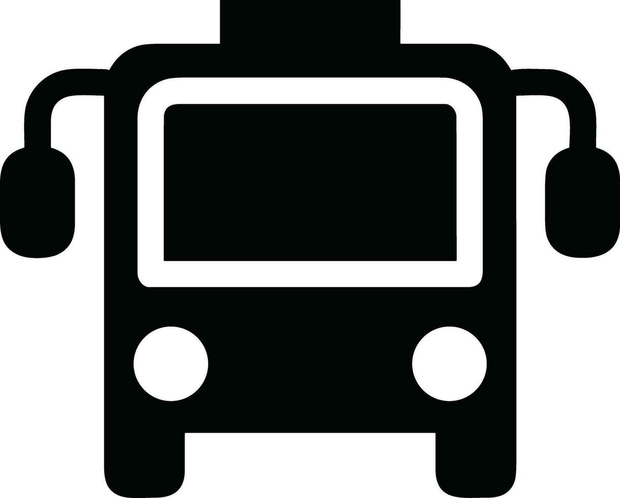 autobus transport symbole icône vecteur image. illustration de le silhouette autobus transport Publique Voyage conception image. eps dix