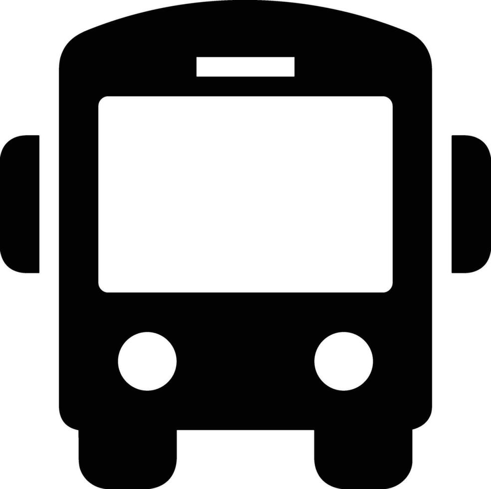 autobus transport symbole icône vecteur image. illustration de le silhouette autobus transport Publique Voyage conception image. eps dix