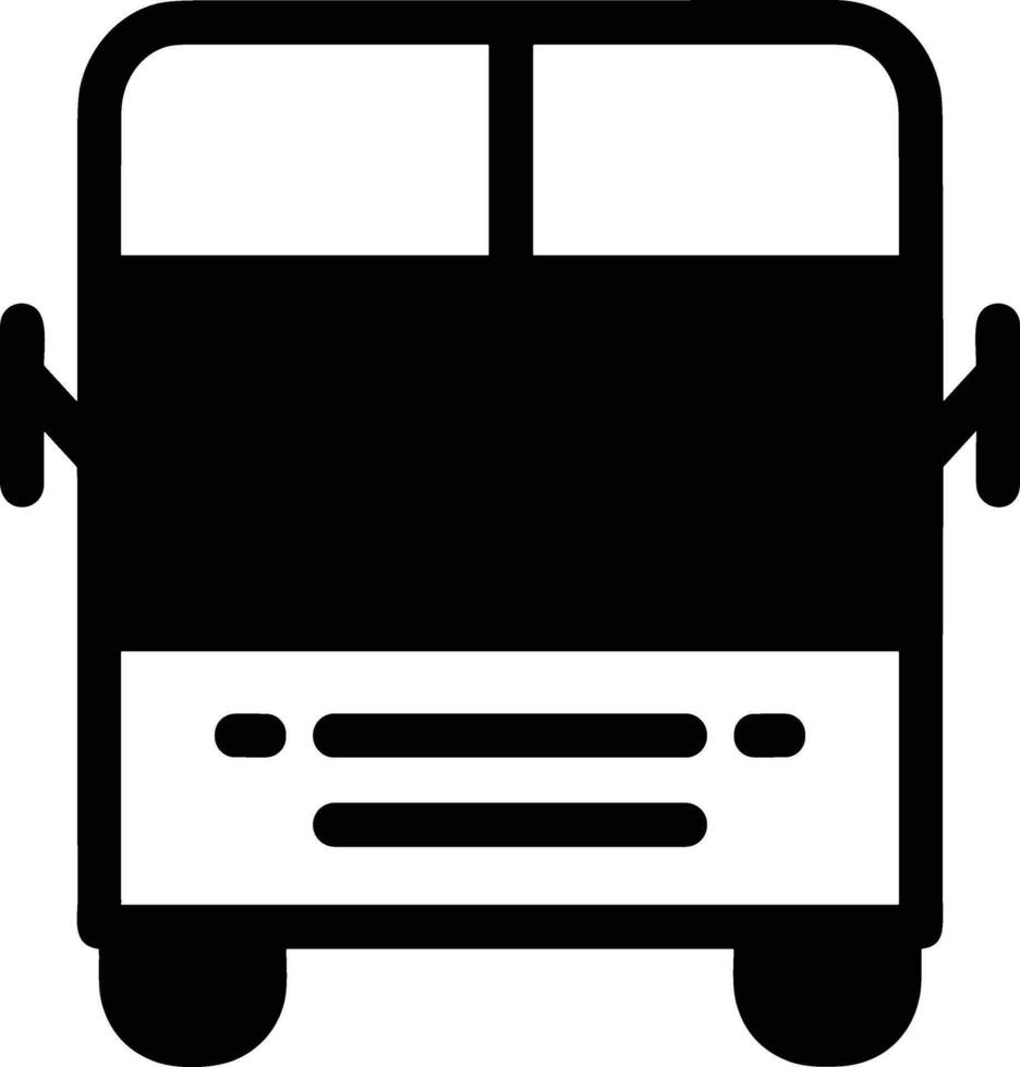 autobus transport symbole icône vecteur image. illustration de le silhouette autobus transport Publique Voyage conception image. eps dix