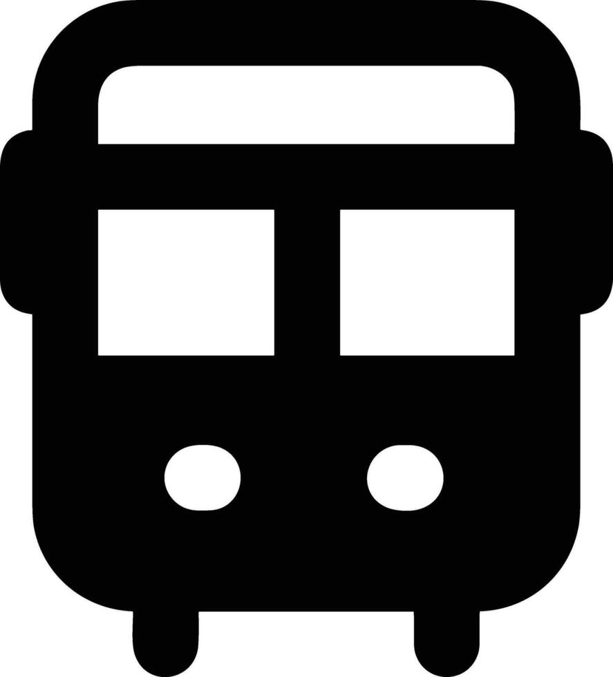 autobus transport symbole icône vecteur image. illustration de le silhouette autobus transport Publique Voyage conception image. eps dix