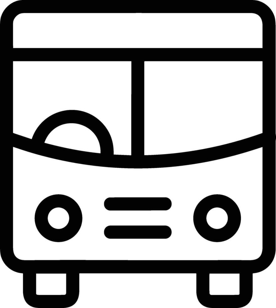 autobus transport symbole icône vecteur image. illustration de le silhouette autobus transport Publique Voyage conception image. eps dix