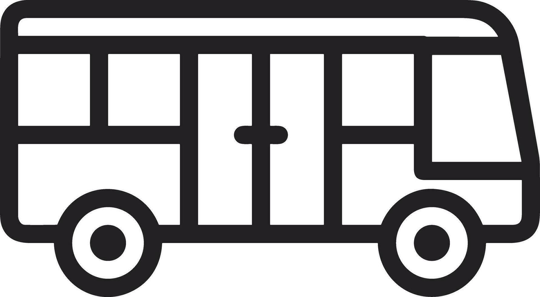 autobus transport symbole icône vecteur image. illustration de le silhouette autobus transport Publique Voyage conception image. eps dix