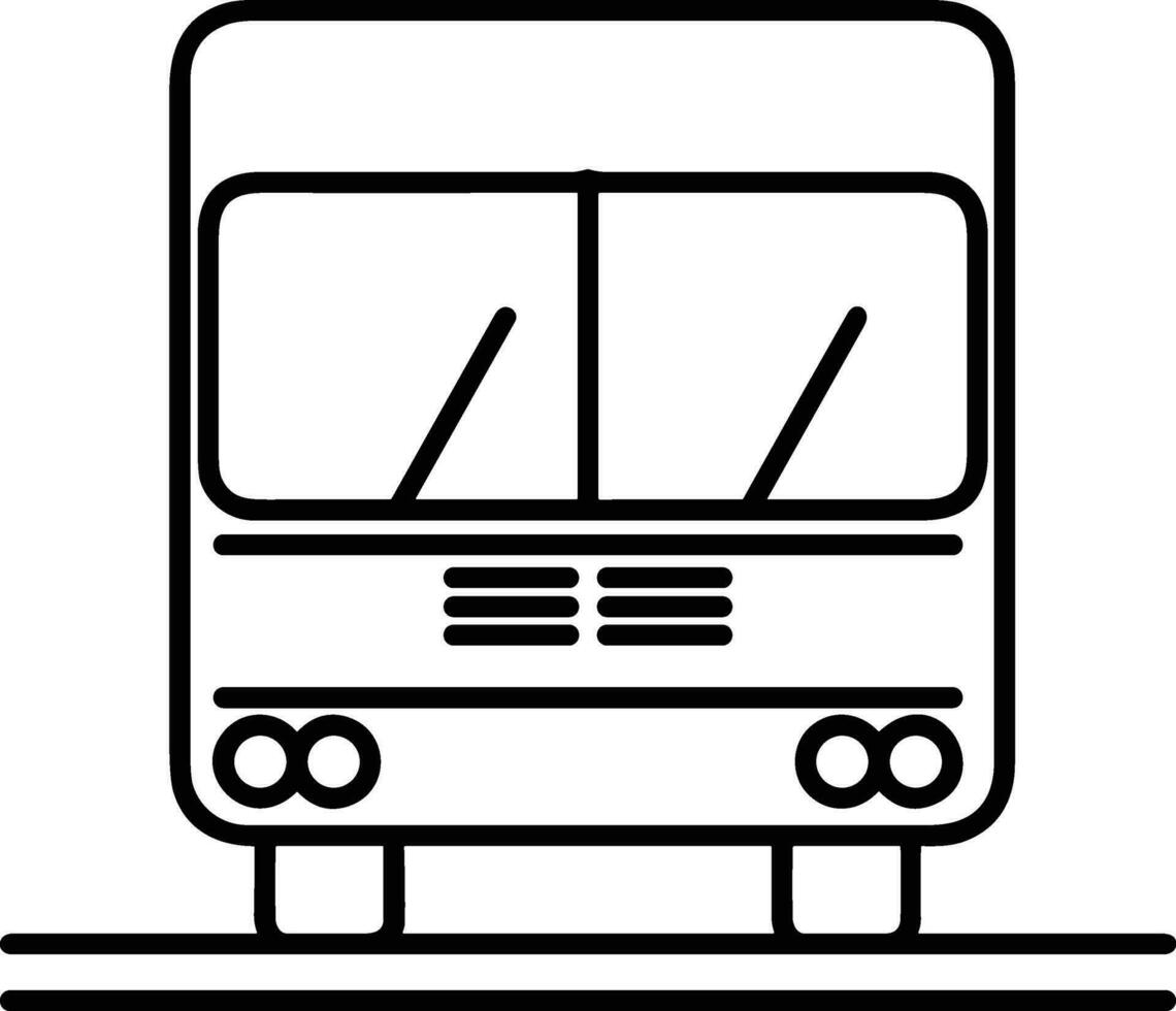 autobus transport symbole icône vecteur image. illustration de le silhouette autobus transport Publique Voyage conception image. eps dix