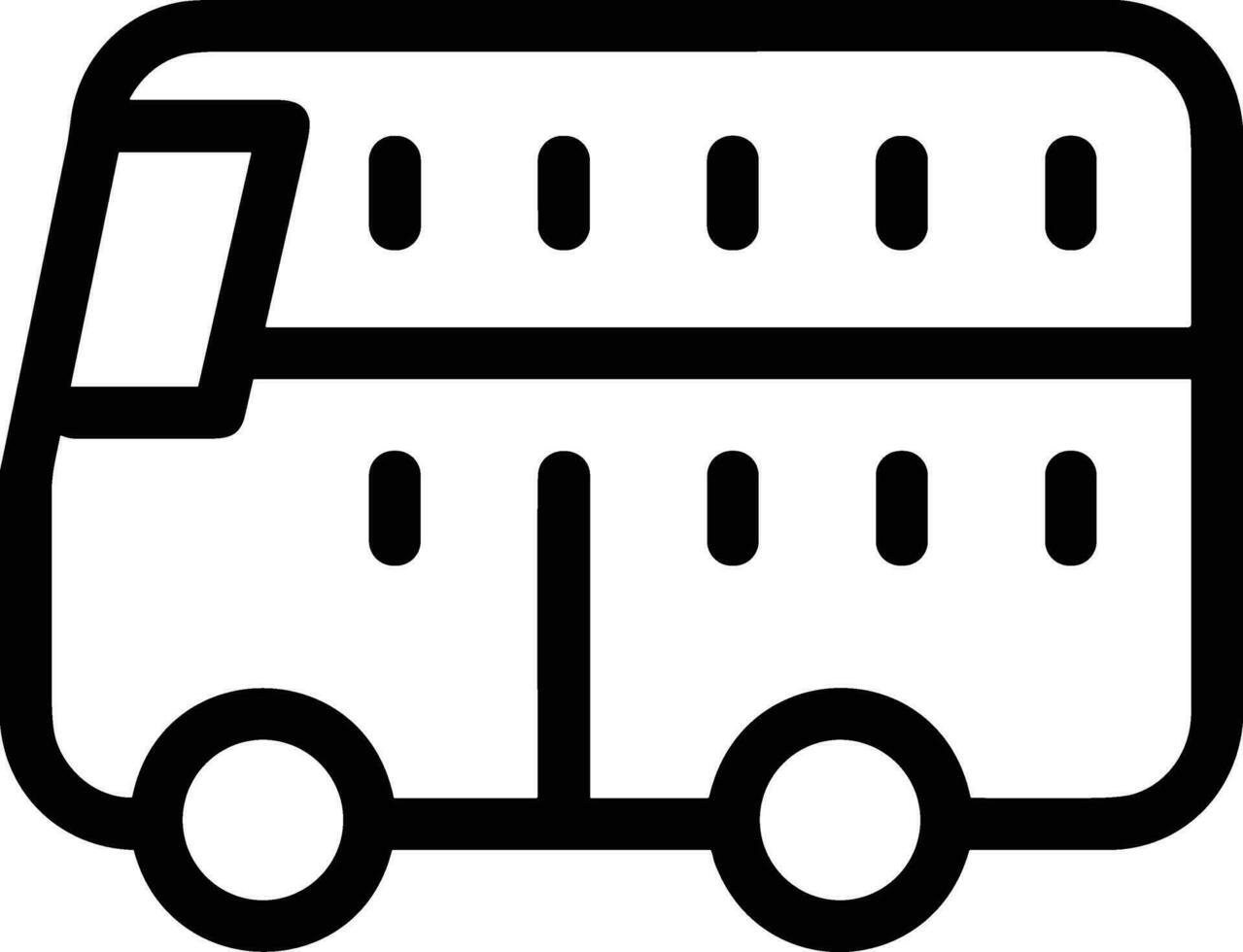 autobus transport symbole icône vecteur image. illustration de le silhouette autobus transport Publique Voyage conception image. eps dix