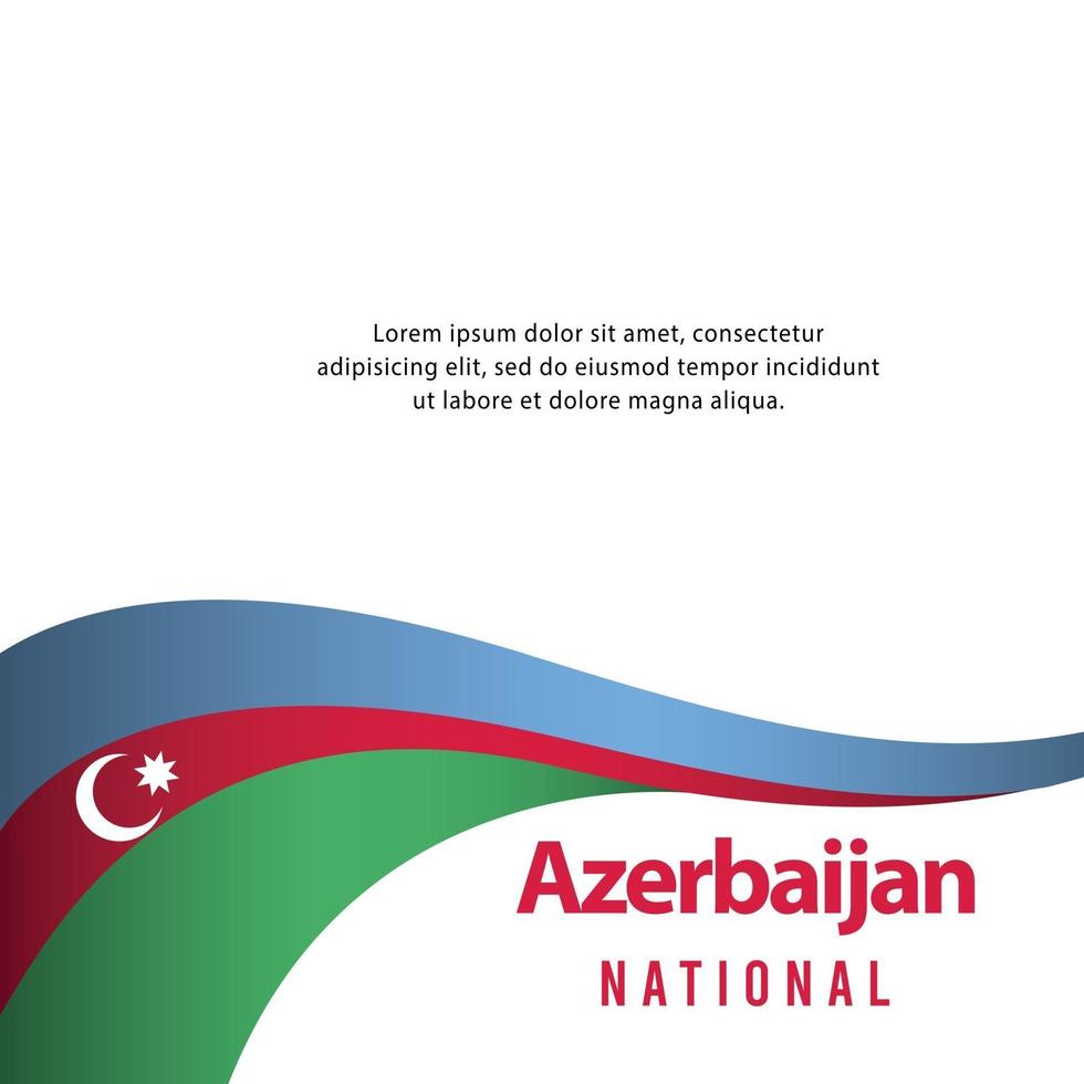 jour de l'indépendance de l'azerbaïdjan-05 vecteur