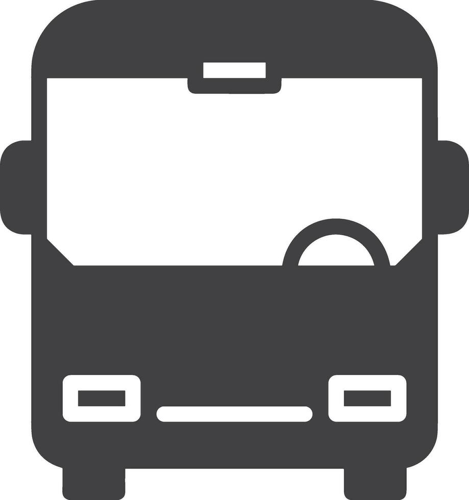 autobus transport symbole icône vecteur image. illustration de le silhouette autobus transport Publique Voyage conception image. eps dix