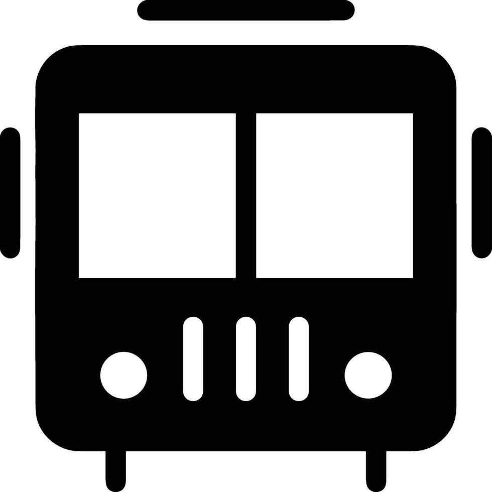 autobus transport symbole icône vecteur image. illustration de le silhouette autobus transport Publique Voyage conception image. eps dix