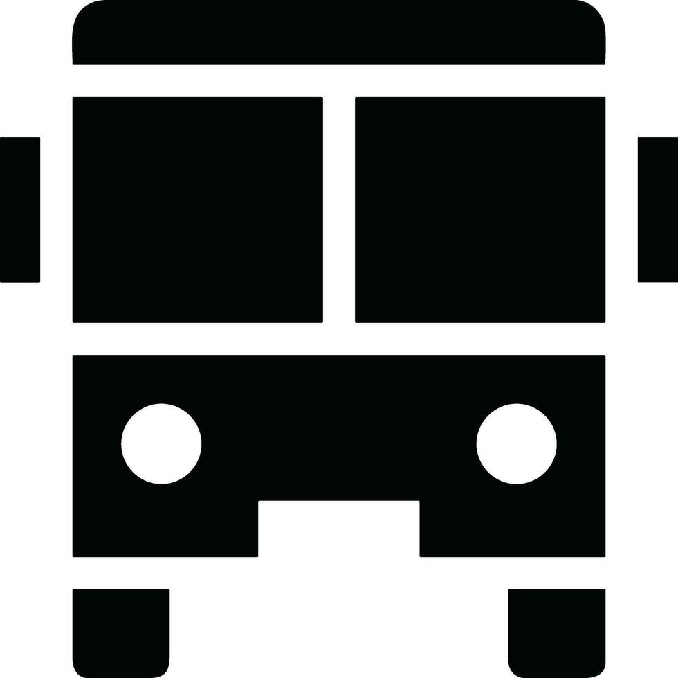 autobus transport symbole icône vecteur image. illustration de le silhouette autobus transport Publique Voyage conception image. eps dix