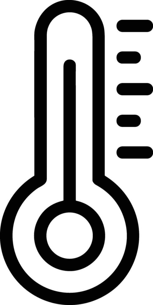 thermomètre médicament icône symbole image vecteur. illustration de le Température du froid et chaud mesure outil conception image.eps dix vecteur