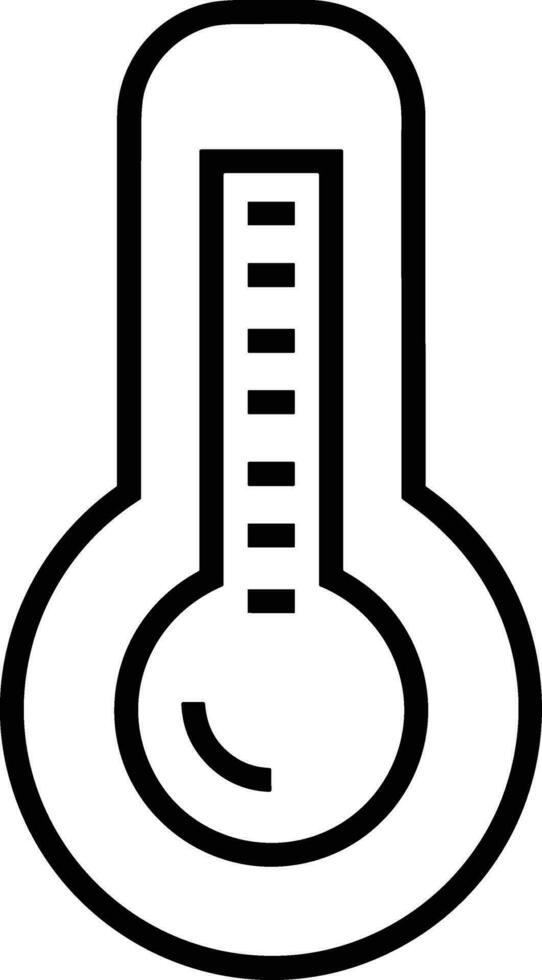 thermomètre médicament icône symbole image vecteur. illustration de le Température du froid et chaud mesure outil conception image.eps dix vecteur