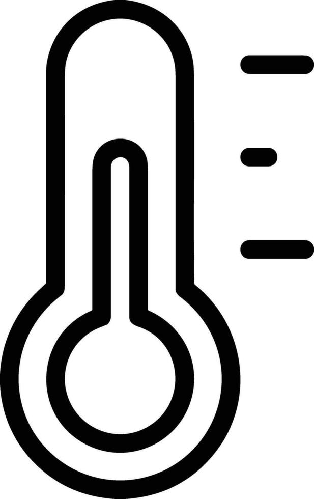 thermomètre médicament icône symbole image vecteur. illustration de le Température du froid et chaud mesure outil conception image.eps dix vecteur