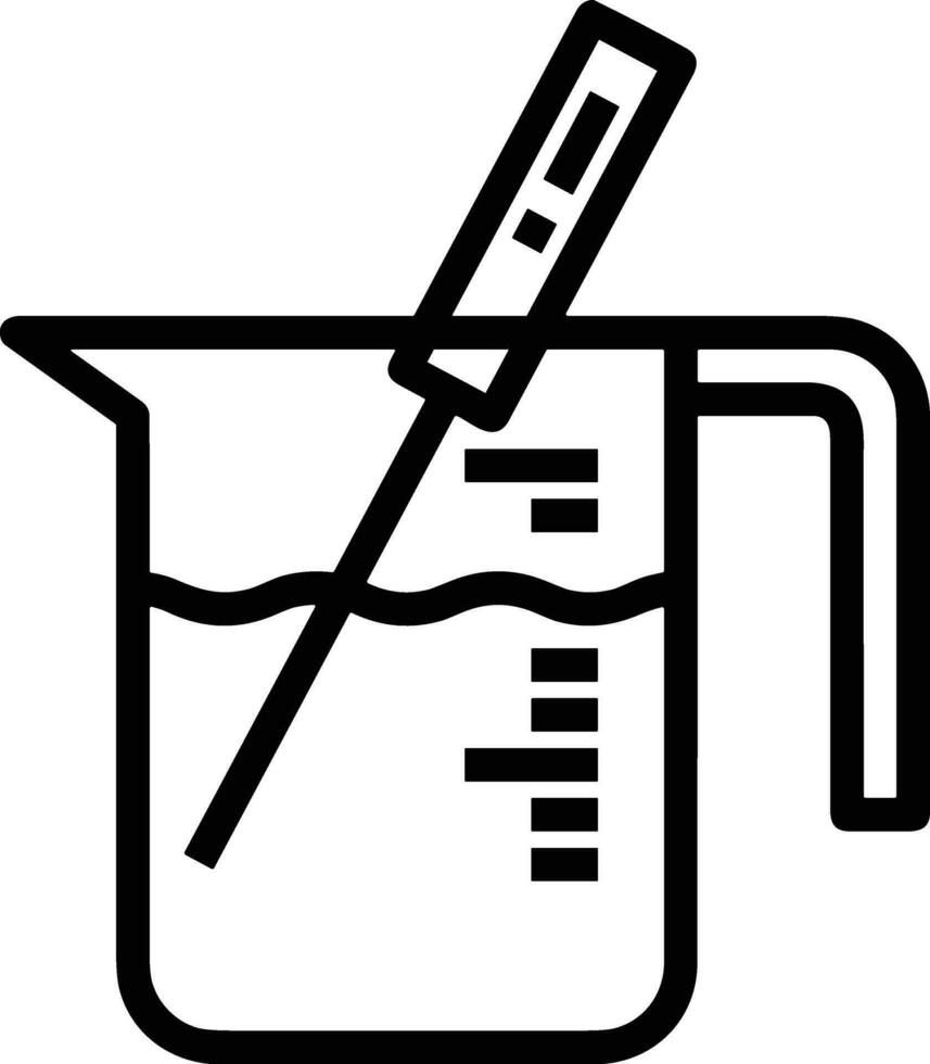 thermomètre médicament icône symbole image vecteur. illustration de le Température du froid et chaud mesure outil conception image.eps dix vecteur