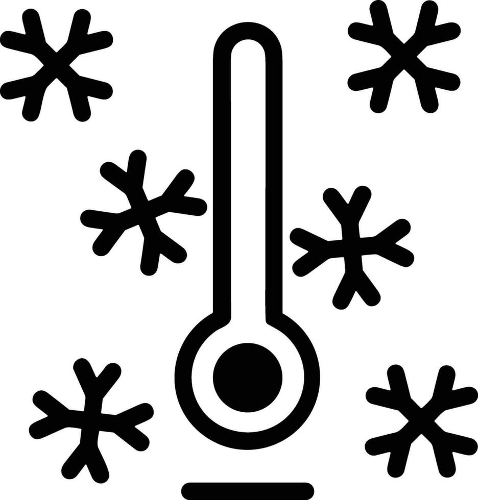 thermomètre médicament icône symbole image vecteur. illustration de le Température du froid et chaud mesure outil conception image.eps dix vecteur