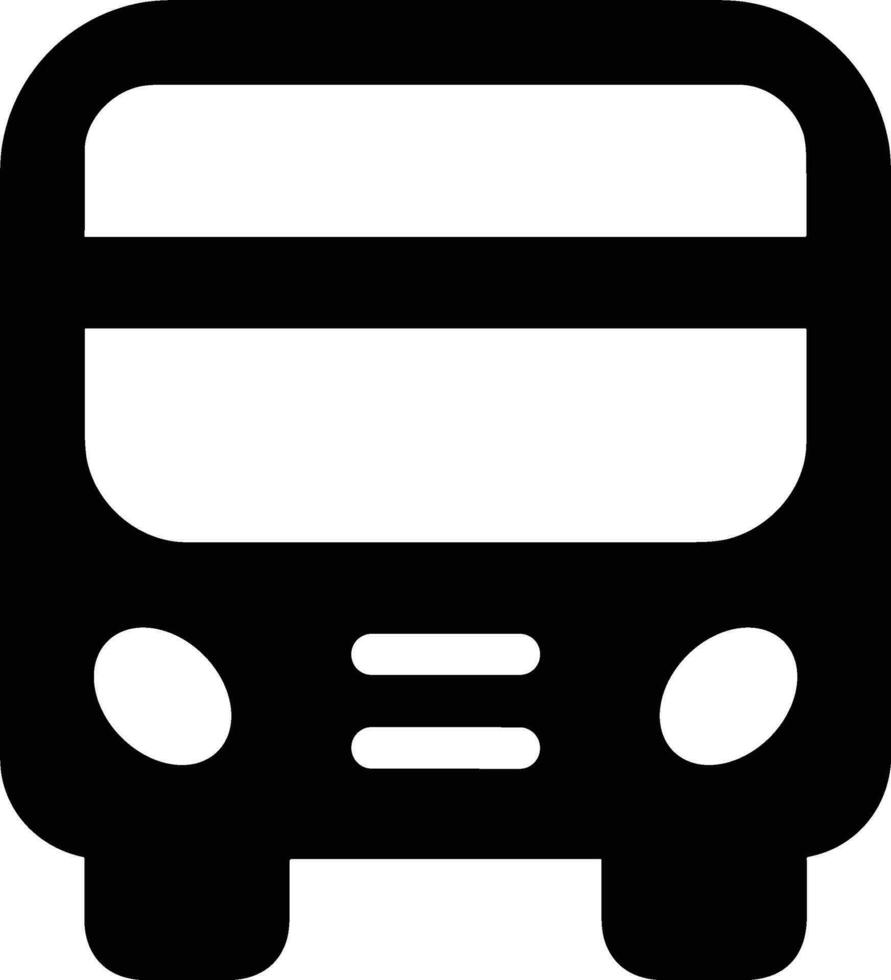 autobus transport symbole icône vecteur image. illustration de le silhouette autobus transport Publique Voyage conception image. eps dix