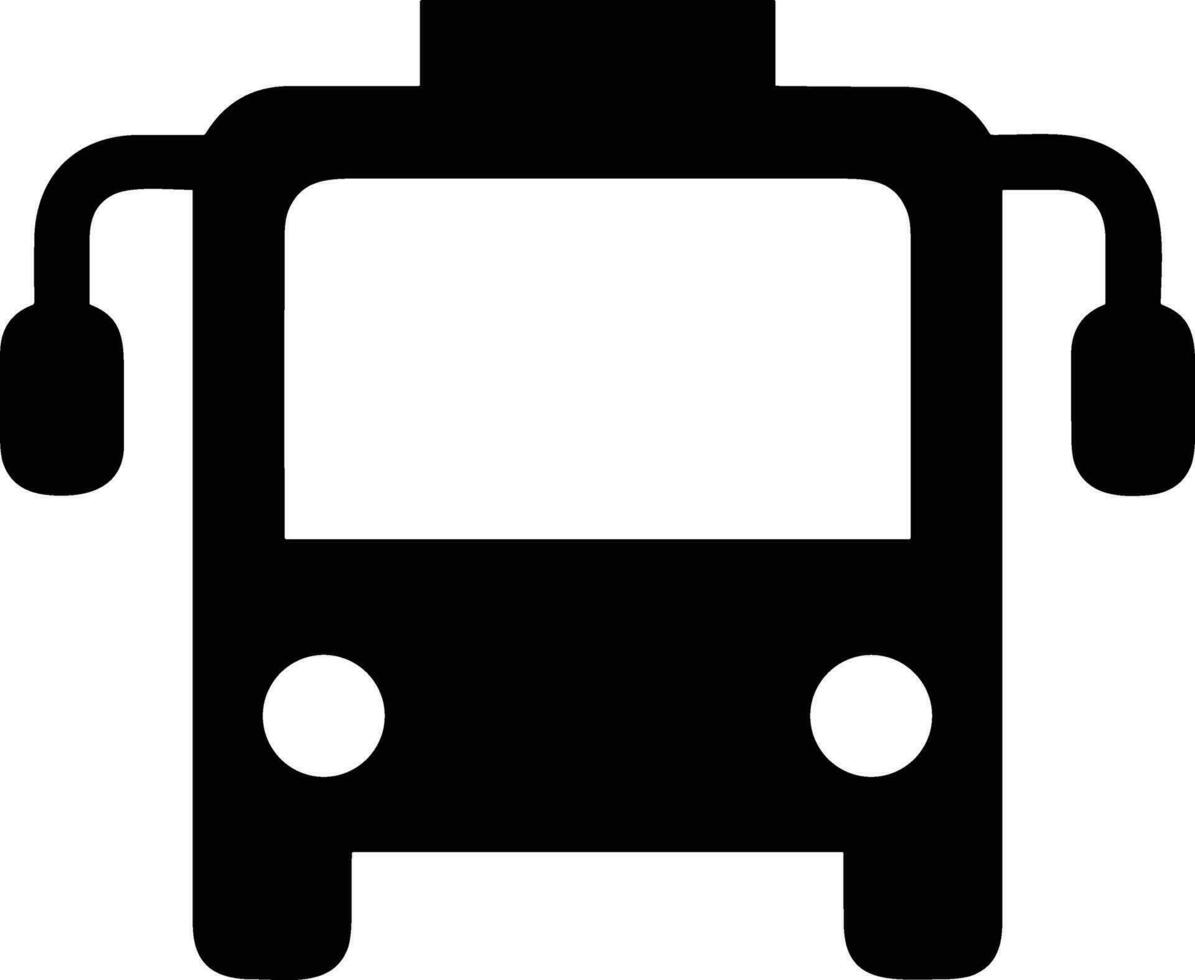 autobus transport symbole icône vecteur image. illustration de le silhouette autobus transport Publique Voyage conception image. eps dix