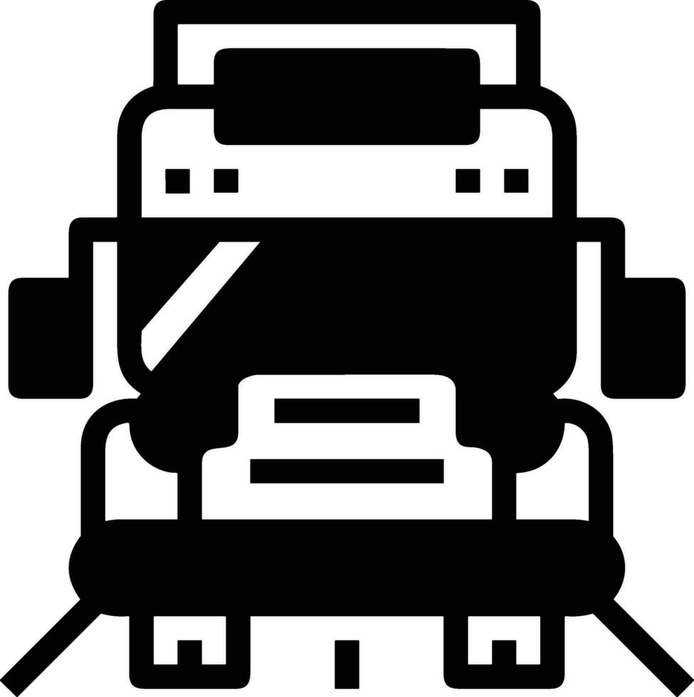 autobus transport symbole icône vecteur image. illustration de le silhouette autobus transport Publique Voyage conception image. eps dix