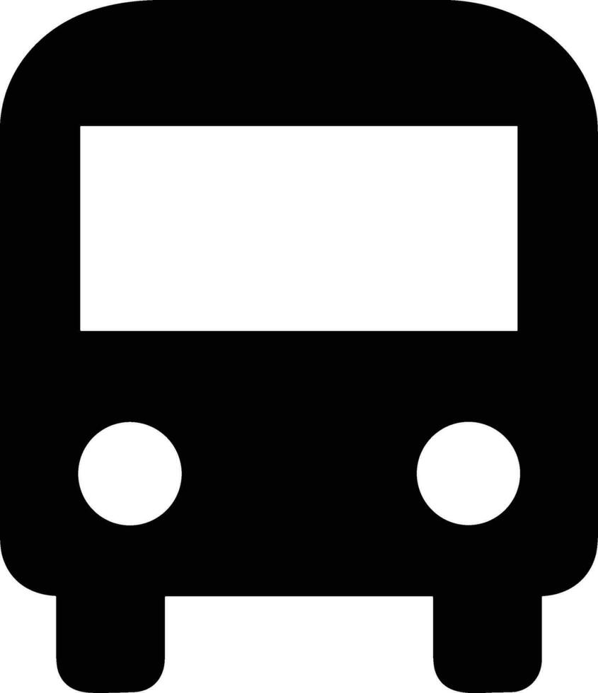 autobus transport symbole icône vecteur image. illustration de le silhouette autobus transport Publique Voyage conception image. eps dix