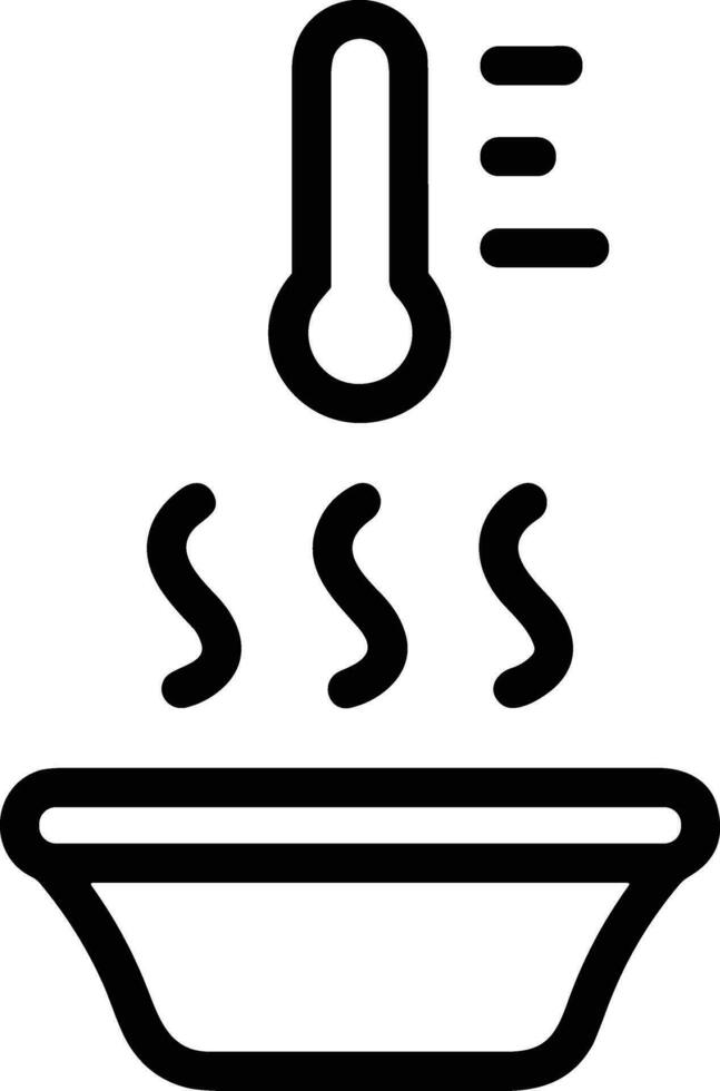 thermomètre médicament icône symbole image vecteur. illustration de le Température du froid et chaud mesure outil conception image.eps dix vecteur