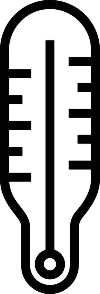 thermomètre médicament icône symbole image vecteur. illustration de le Température du froid et chaud mesure outil conception image.eps dix vecteur