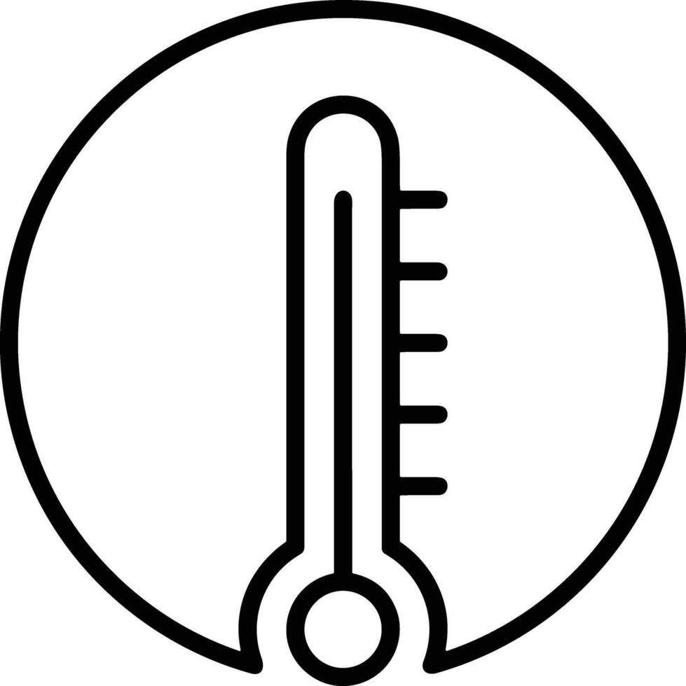 thermomètre médicament icône symbole image vecteur. illustration de le Température du froid et chaud mesure outil conception image.eps dix vecteur