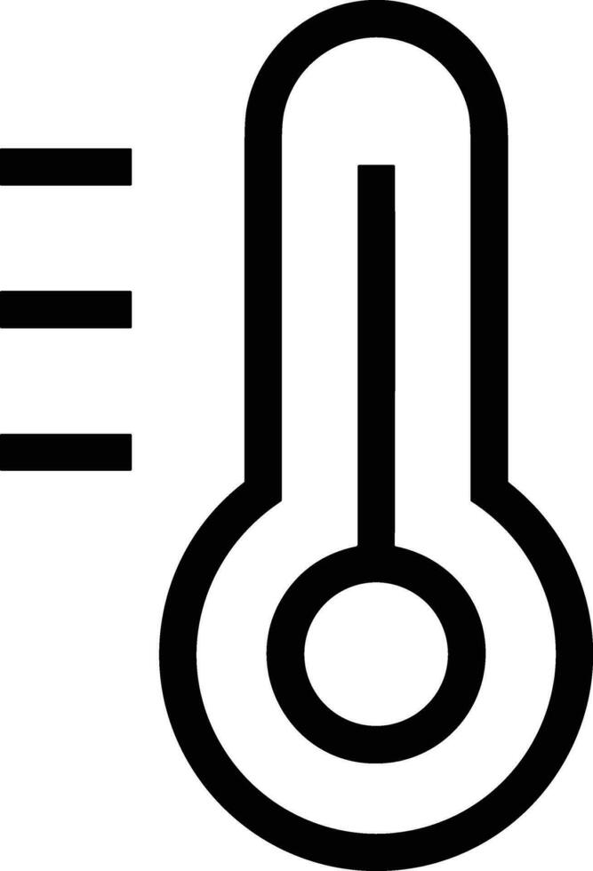 thermomètre médicament icône symbole image vecteur. illustration de le Température du froid et chaud mesure outil conception image.eps dix vecteur