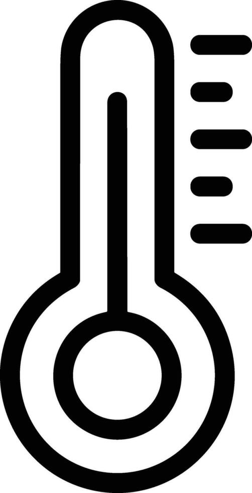 thermomètre médicament icône symbole image vecteur. illustration de le Température du froid et chaud mesure outil conception image.eps dix vecteur