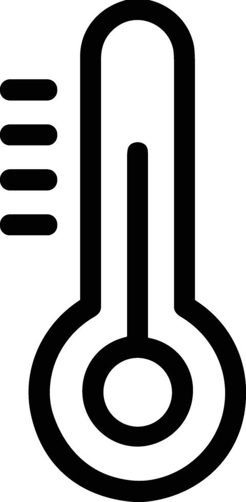 thermomètre médicament icône symbole image vecteur. illustration de le Température du froid et chaud mesure outil conception image.eps dix vecteur